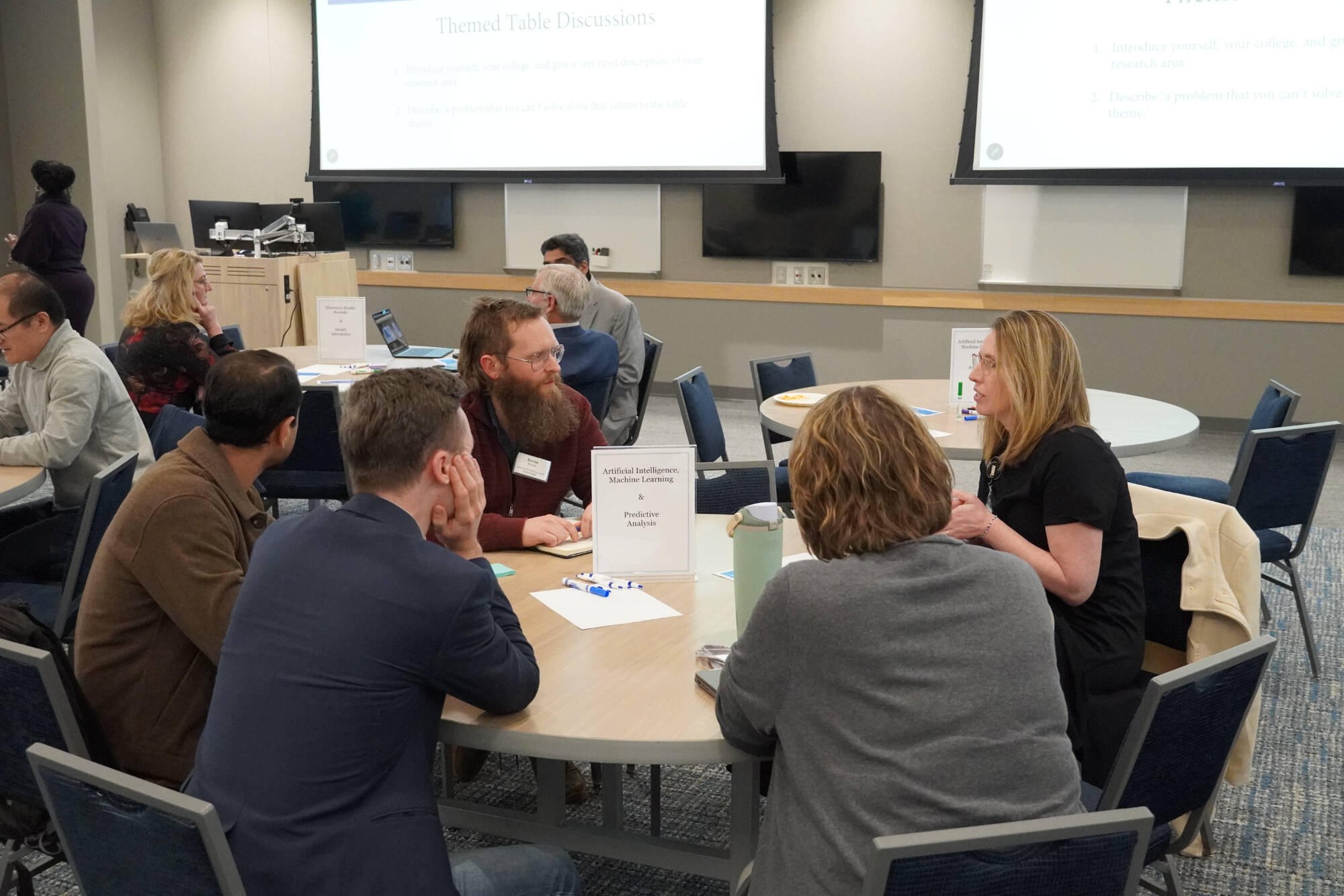 Engagement throughout the event was strong, reflecting a clear interest in interdisciplinary collaboration.